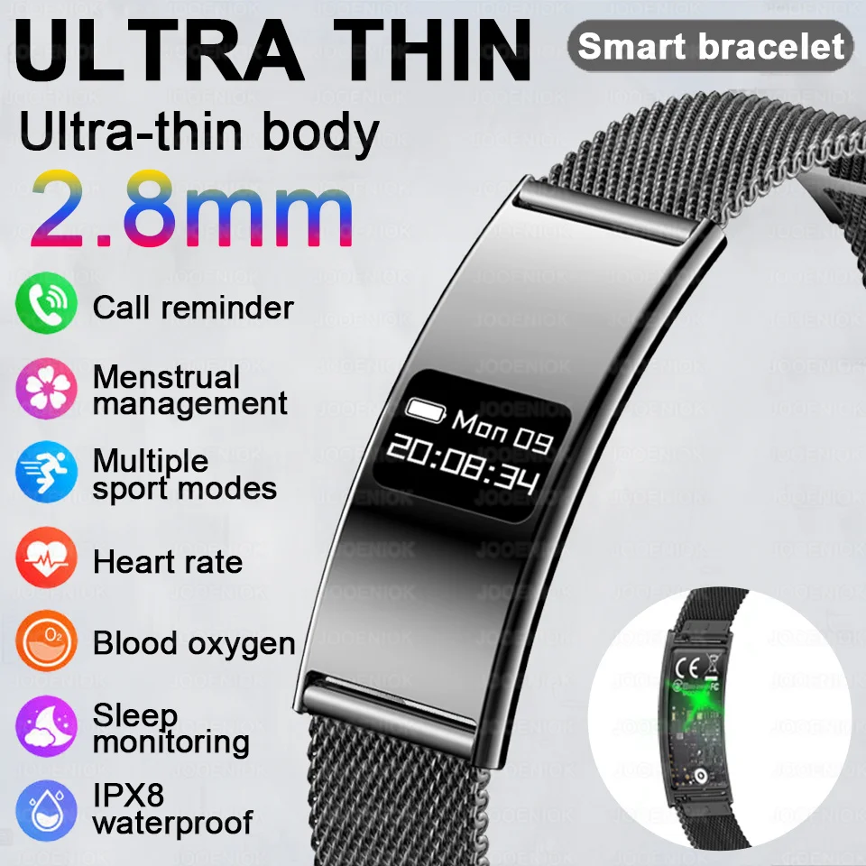 Männer Frauen Smart Armband Herzfrequenz Schlaf Monitor Gesundheit Smart Band Wasserdichte Sport Fitness Tracker Smartwatch Für Android iOS