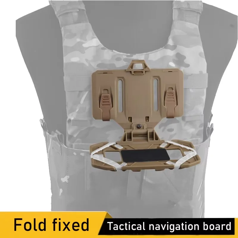 Navigationsadapter für Mobiltelefone, Navigationsständer für Mobiltelefone, Navigationsständer für Jagdwesten, Molle-Managementpanel Image