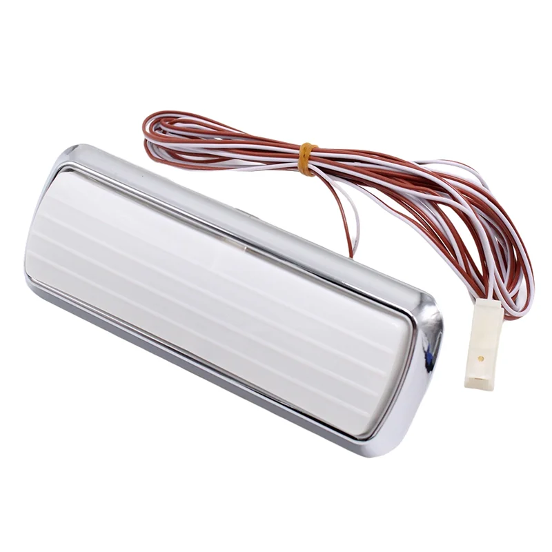 Chrome Base Assy Pickup Truck Dome Light Lens Dachlampenabdeckung für Chevy GMC Suburban Jimmy Blazer C/K 10 20 30 1960–1972 Image