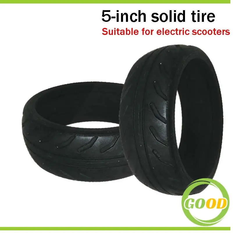 Geeignet für Elektroroller 10x2,50-6,5 Zoll Vakuum Tubeless Reifen Skateboard 10 Zoll Rad Reifenteile Image