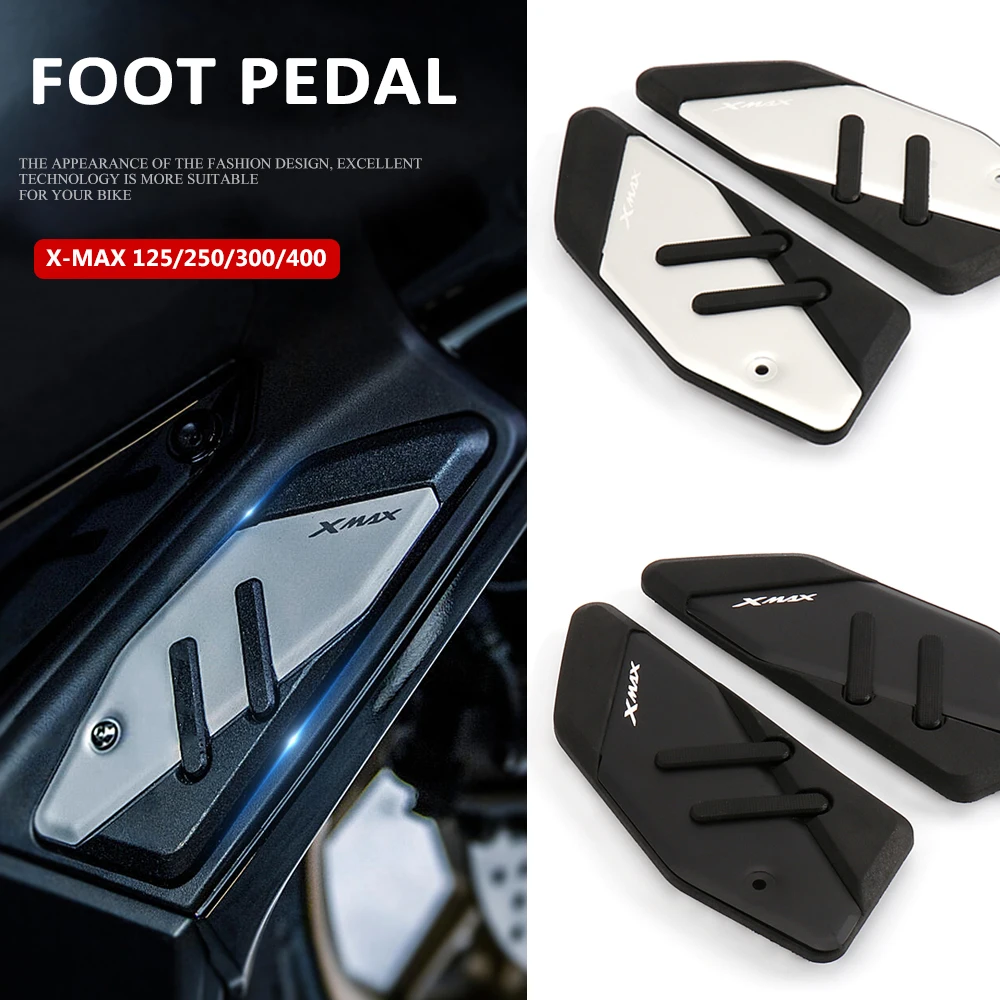 Accessori moto Per YAMAHA X-MAX 125 250 300 400 2017-2025 Poggiapiedi Pedale Pedana Piastra Passo Pedana XMAX 300