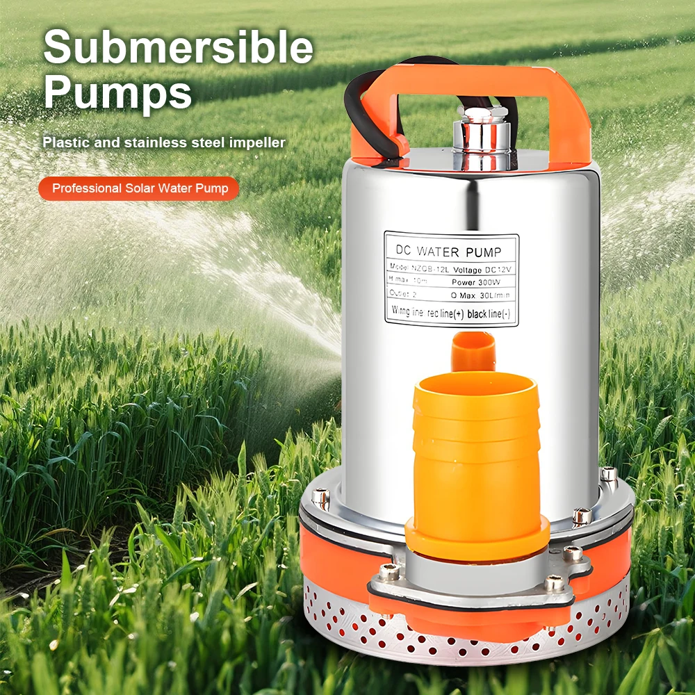 2 zoll DC Tauchpumpen Solar Wasserpumpe 12 V/24 V Edelstahl Langlebig Hohe Kopf Solar Wasserpumpe hause Gartenarbeit Wasserpumpe