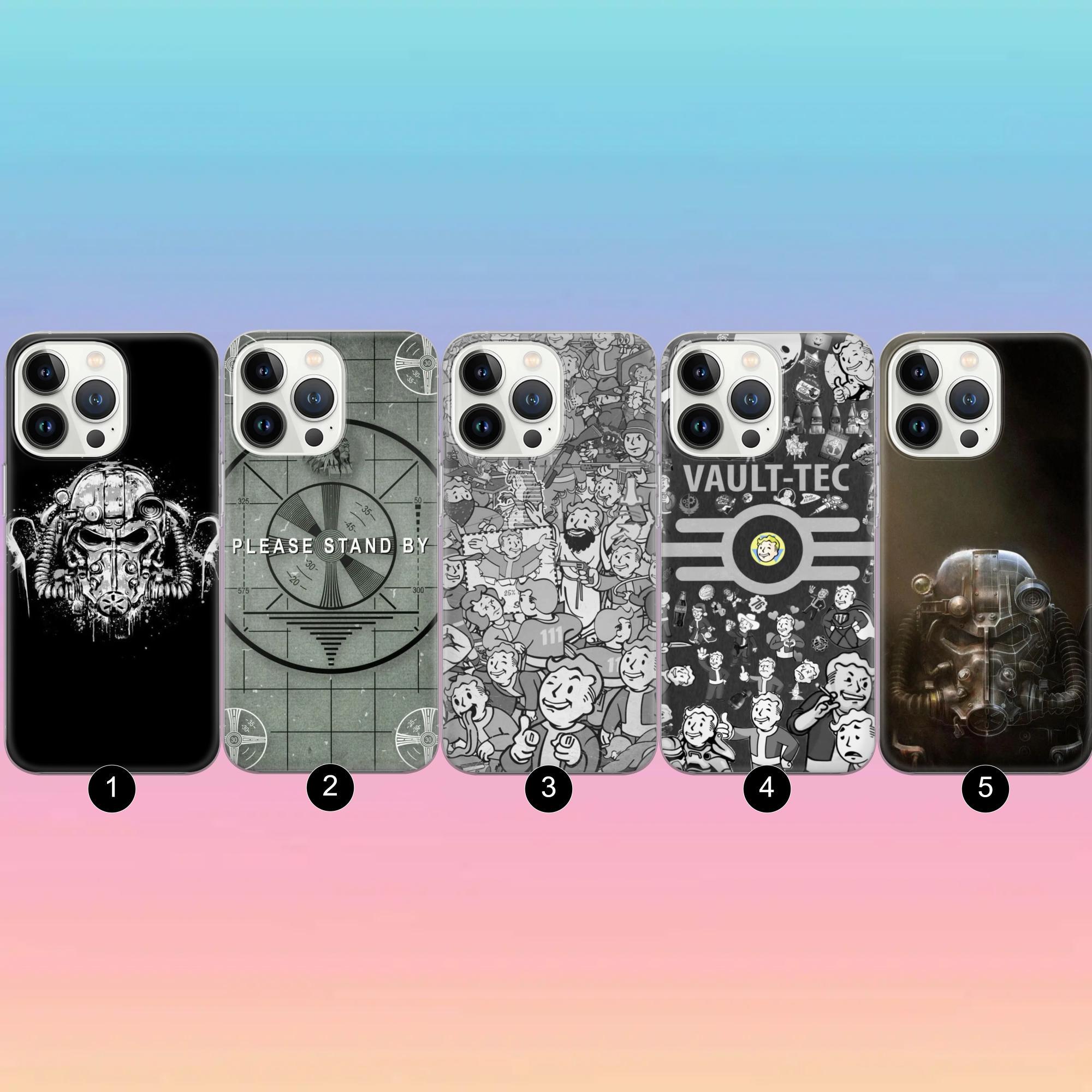Custodia per telefono Fallout Survival Cover Apocalypse per iPhone 17 Air, 16, 15, 14, 13, 12, Pixel 10, 9, 8, Samsung S25, S24, S23, S22, A54