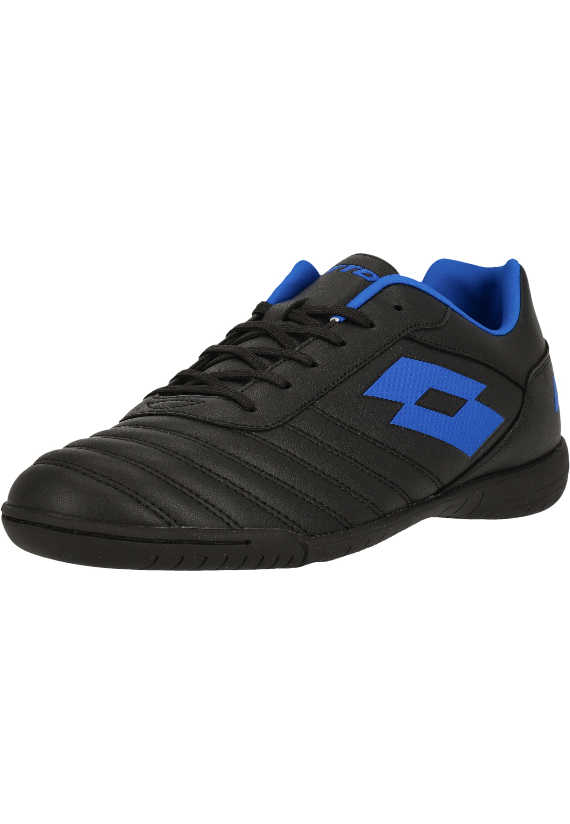 Fußballschuh LOTTO "Milano 700", Damen, Gr. 45, schwarz, Polyurethane, Schuhe Fußballschuh, mit praktischer Gummisohle