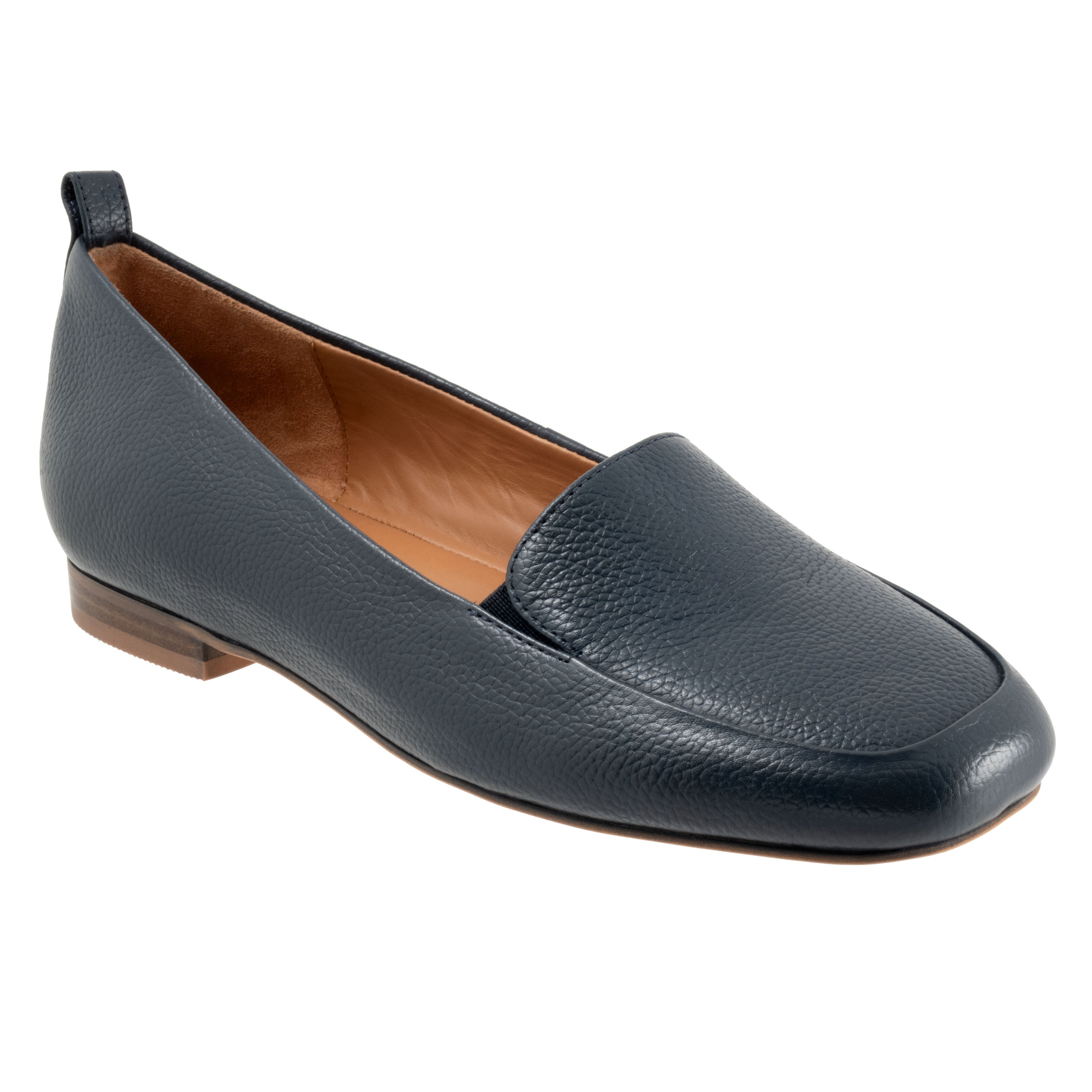 Women's Kingston Flat by SoftWalk in Dark Navy (Size 9 M)