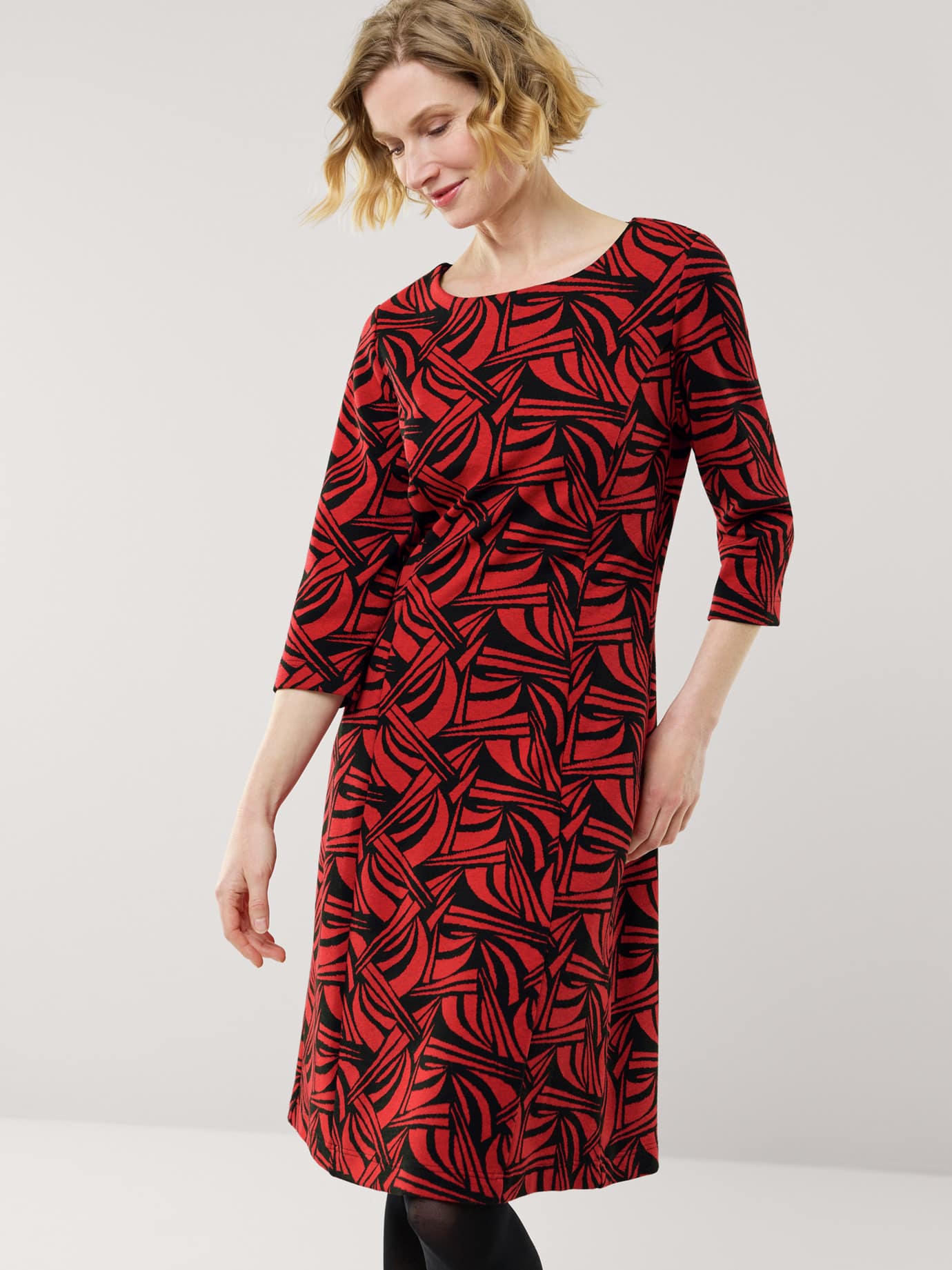 Softjersey-Jacquardkleid Image