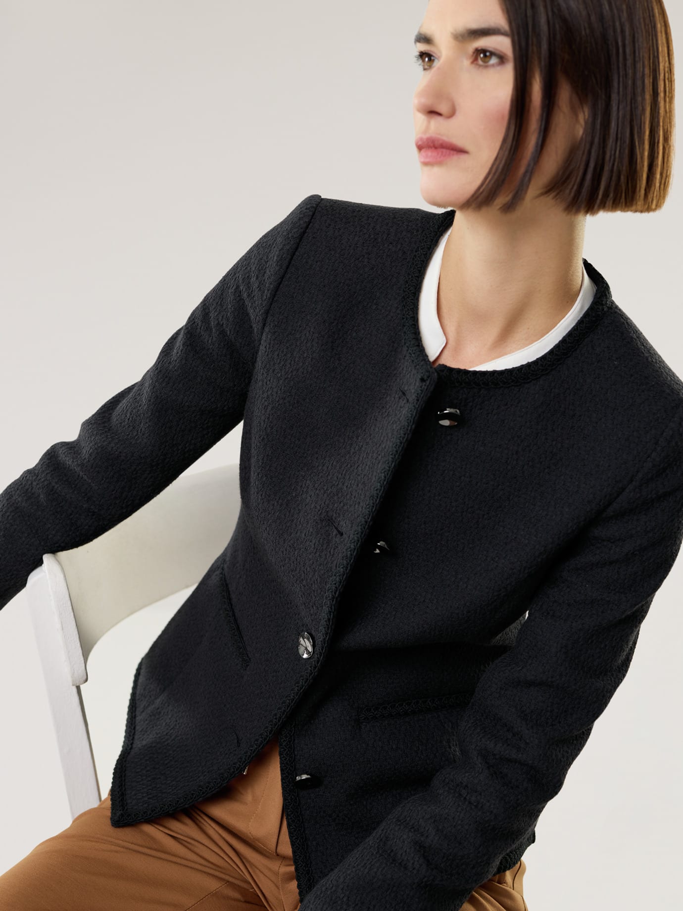 Baumwoll Boucleblazer Image