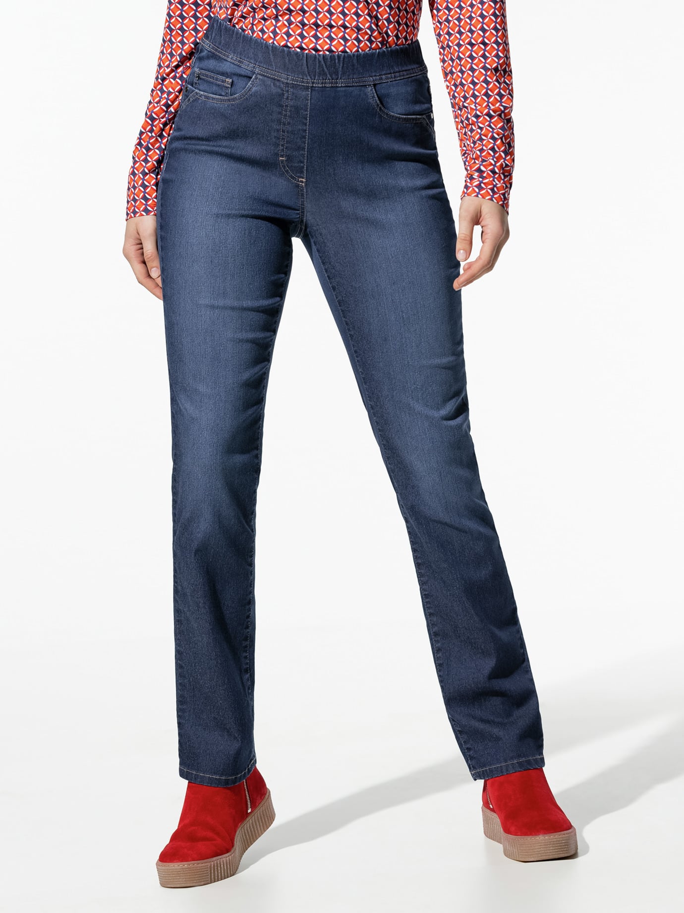 Yoga-Schlupfjeans Image