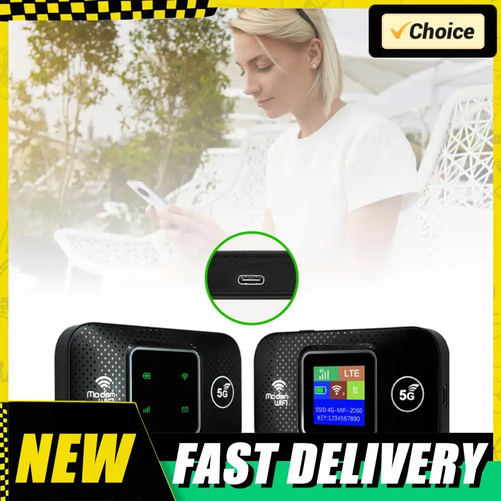 4G LTE Wireless WiFi Router Tragbares WiFi-Gerät 150 Mbit/s Hotspot Auto Mobiles Breitband Qualcomm MSM8916 Chip Plug Play für Reisen Image