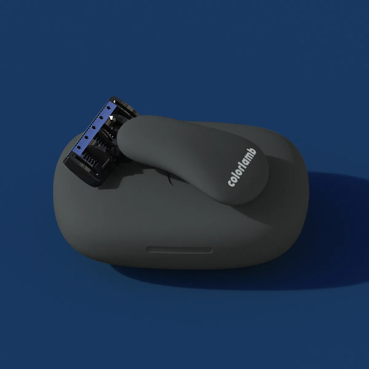 Manueller Herrenrasierer mit 5-lagigen Klingen, tragbarer Mini-Reiserasierer, importierter Klingenkopf mit magnetischer Absorption, Geschenkbox für Image