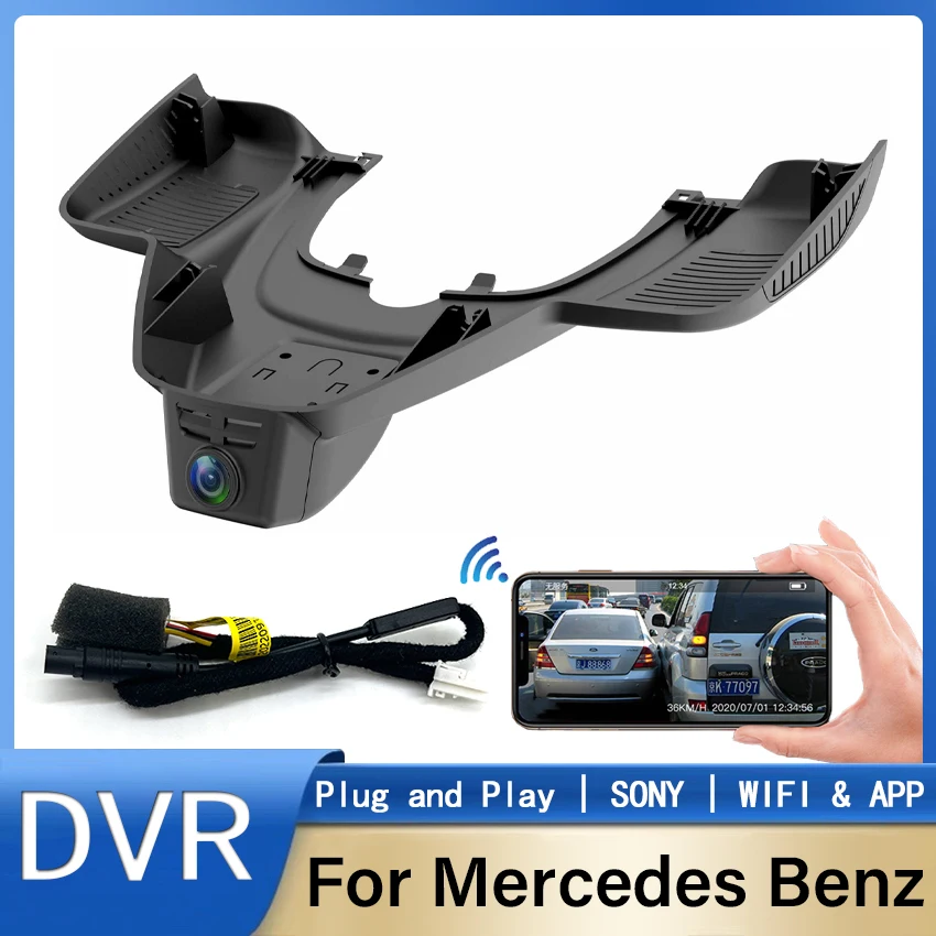 4K Wifi 3840*2160 Auto DVR Dash Cam Kamera Video für Mercedes-Benz MB GLE 63 amg coupe c292 W166 GLS X166 GLE166 2015-2019 Image