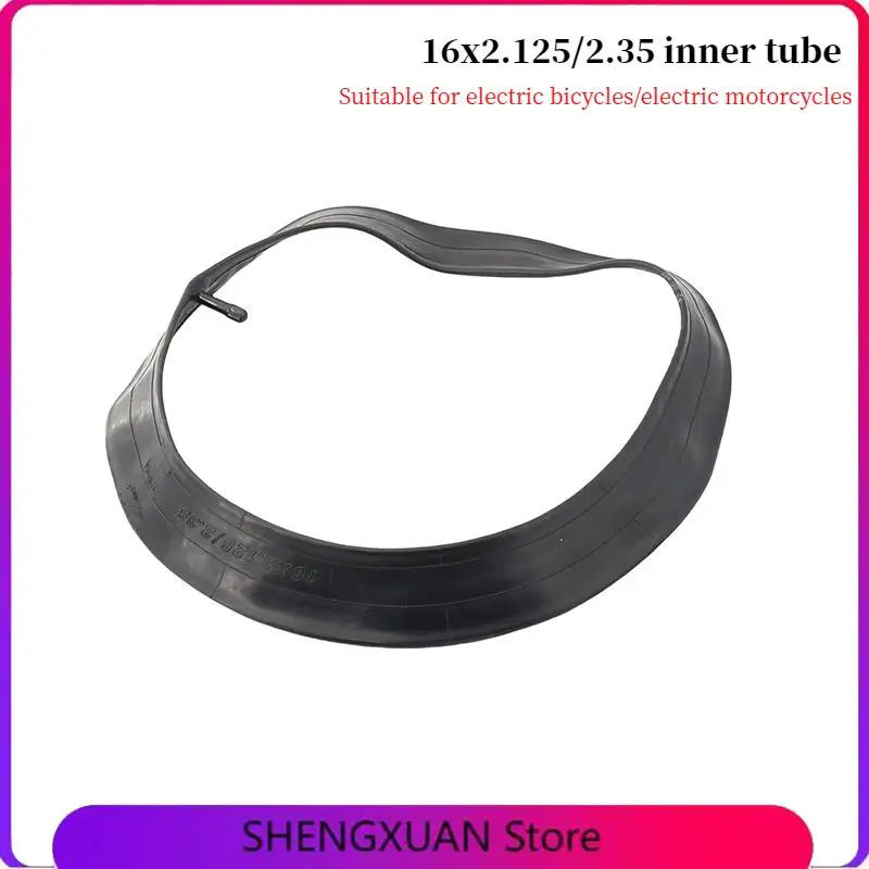 16-Zoll-Verdickungsschlauchreifen 16 x 2,125 Schlauch 16 x 2,35 16 x 2,125/2,35 für Elektrofahrräder/Elektromotorräder Image