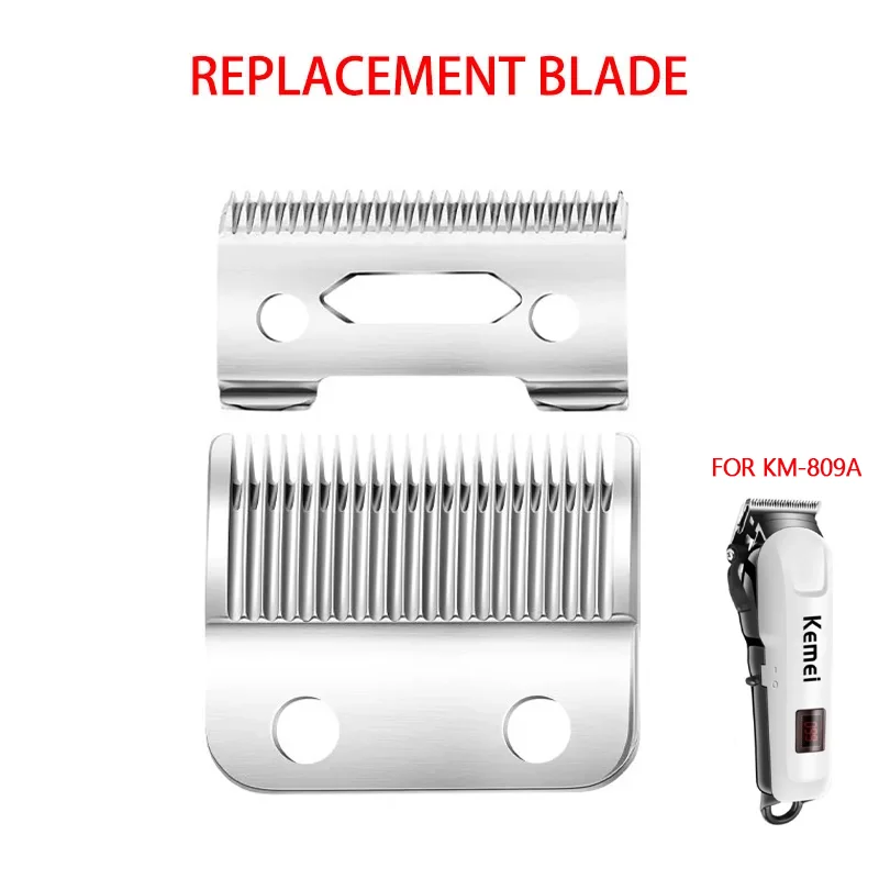 Kemei Professional Hair Clippers cutting machine Blade For KM-1990 KM-809A hair clipper accessories Replacement Blade Head Image