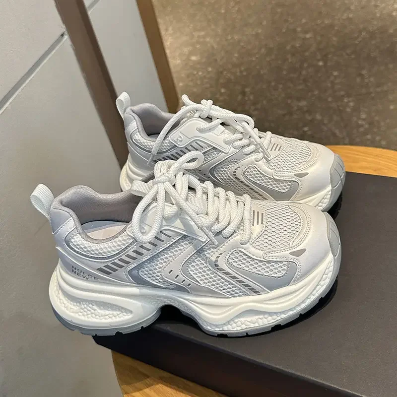 Frühling Herbst Hoch auf Plattform Frau Schuhe Günstige Casual Original Schuhe für Frauen Mode 2025, Y2k Trends Vulkanisierte Schuh 39