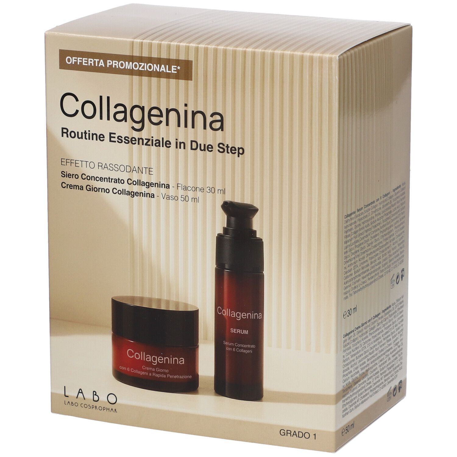 Labo Suisse Kit Regalo Collagenina Routine Essenziale In Due Step Grad