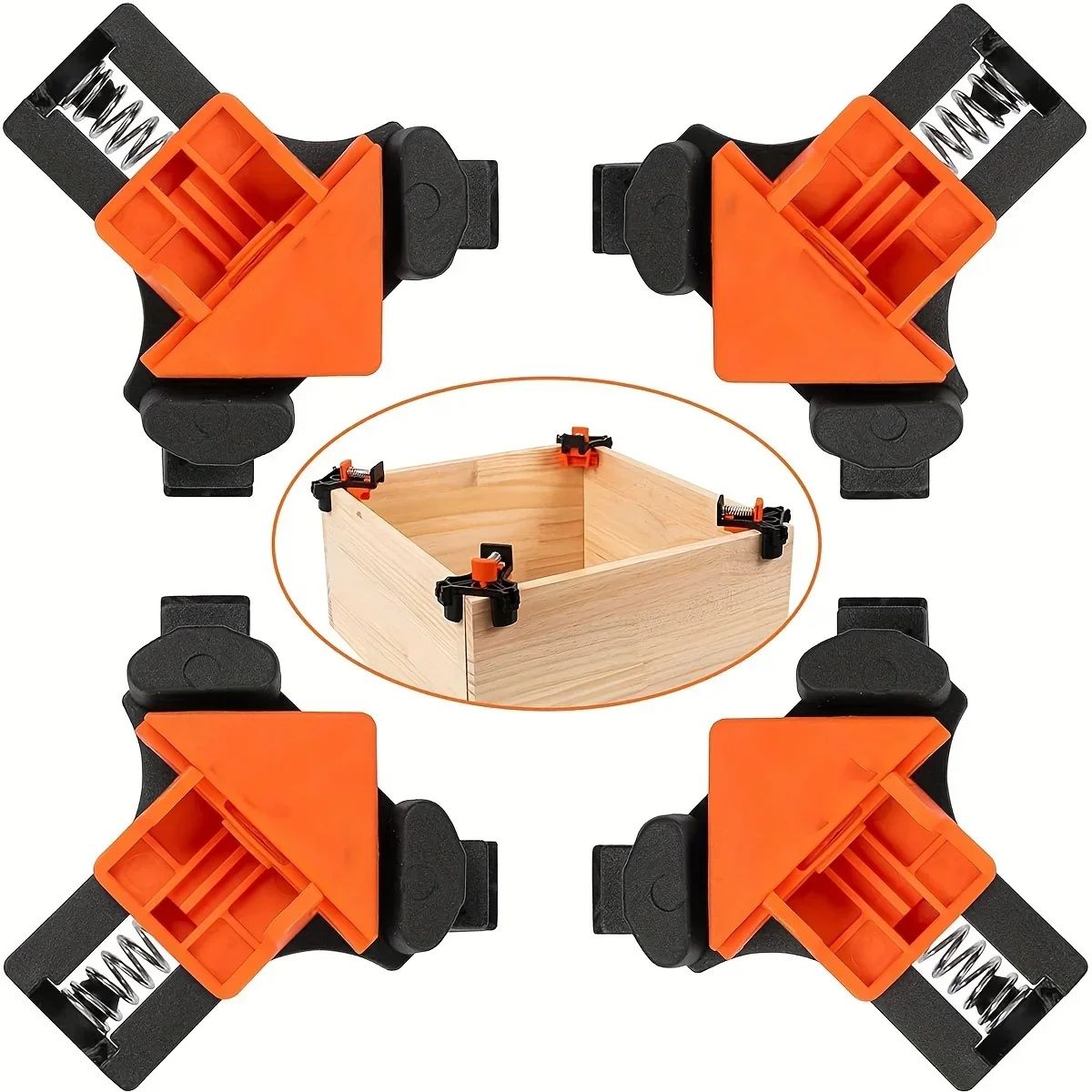 90 Degree Corner Clamps Set 7 Inches
