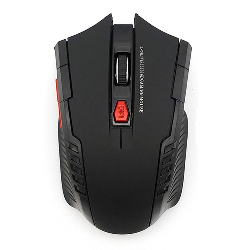 Wireless Optical Mouse, Gaming Mouse, 6 Buttons, Computer Accessories With USB Receiver Wireless Optical Mouse, Gaming Mouse, 6 Buttons, Computer Accessories With USB Receiver