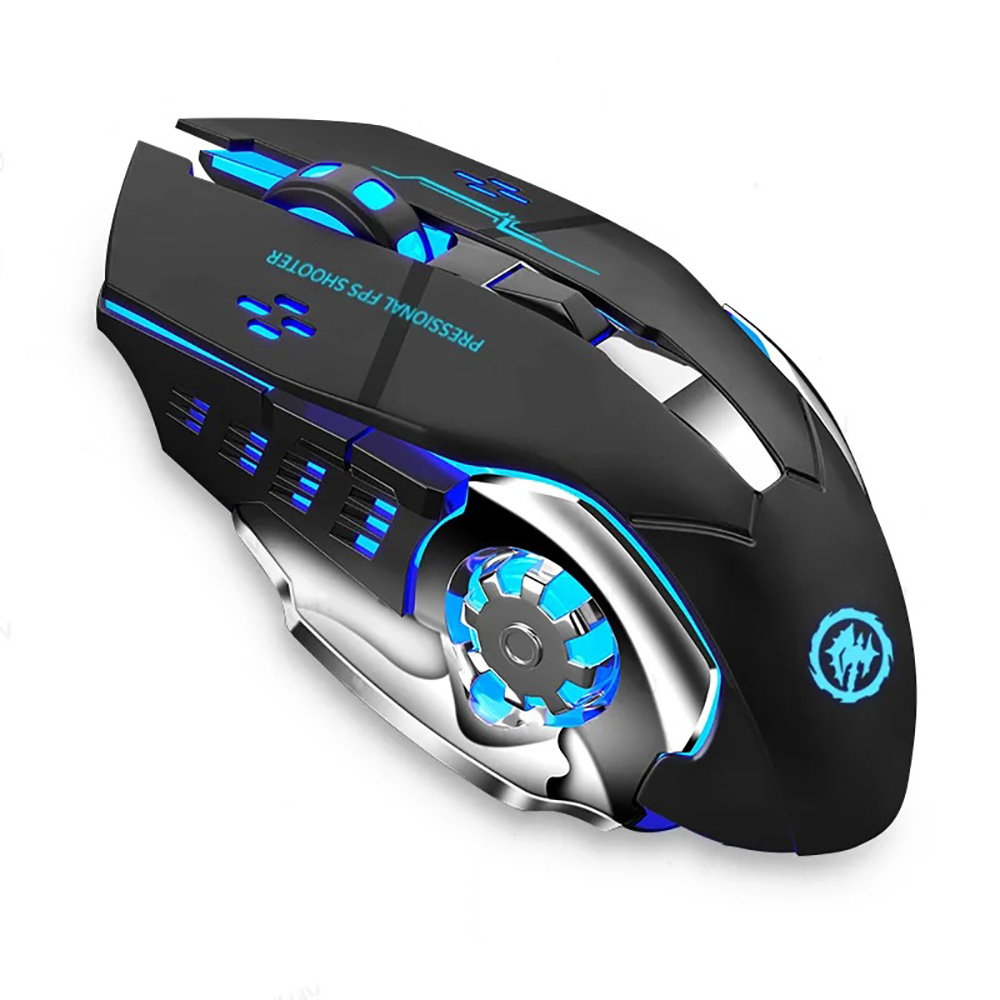 Rechargeable Bluetooth Gaming Mouse, Wireless USB Mechanical Backlight PC Gamer Mouse For Laptop Rechargeable Bluetooth Gaming Mouse, Wireless USB Mechanical Backlight PC Gamer Mouse For Laptop