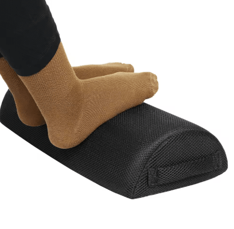 Ergonomic Semi Cylindrical Pillow Office Footrest And Leg Support Massage Cushion huisefanghuabu