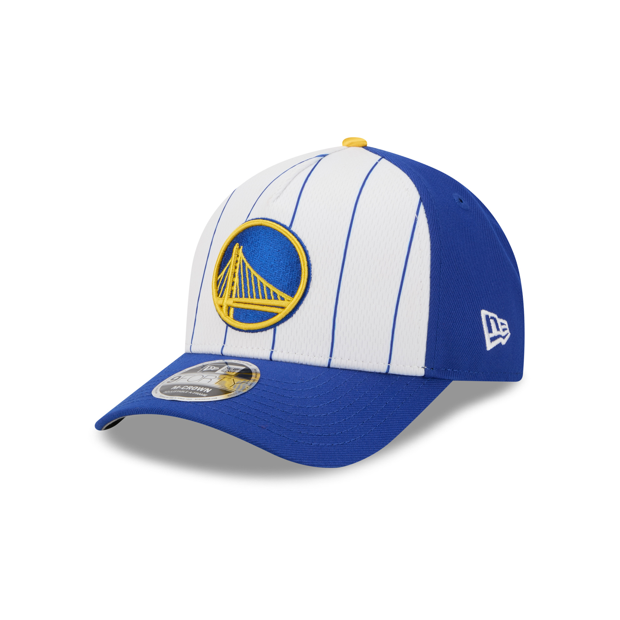 Golden State Warriors New Era Tip Off A-Frame M Crown 9FORTY Cap Image