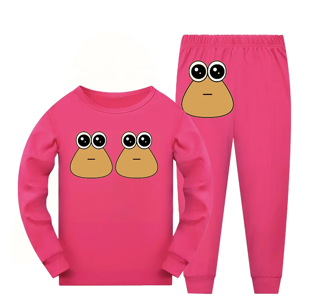 Mon animal de compagnie Alien Pou enfant pyjamas bébé fille vêtements vêtements pour enfants enfants vêtements de nuit pour enfants pyjamas en coton enfants filles ensembles