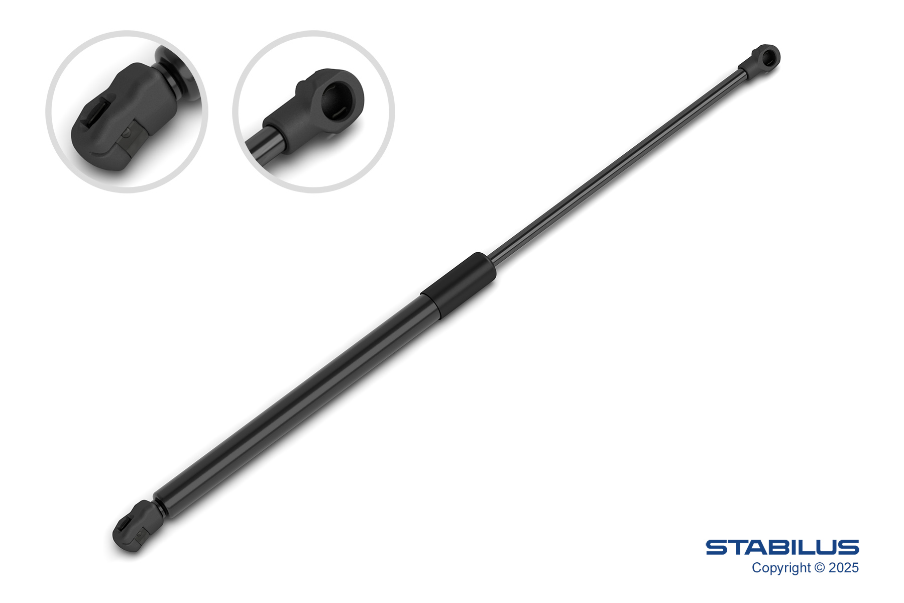 STABILUS Gasfeder, Koffer-/Laderaum 730207 480N für RENAULT DACIA 904518452R 904501869R 904504923R Image