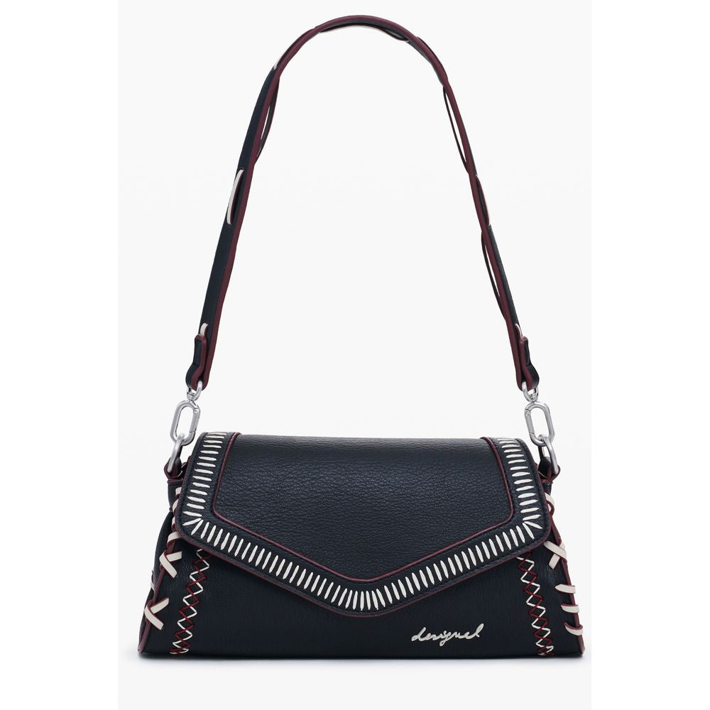 Desigual Schwarze Polyethylen Damenhandtasche Image