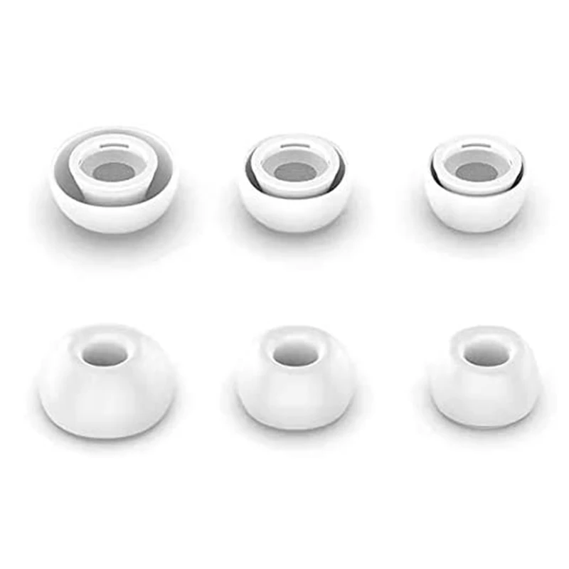 3 Paar Ohrstöpsel für Airpods Pro, Geräuschreduzierung, Silikon-Ohrhörer, Ohrpolster, Ohrstöpsel-Abdeckung für Airpods Pro, Ohrstöpsel, Ohrkappen-Stecker Image