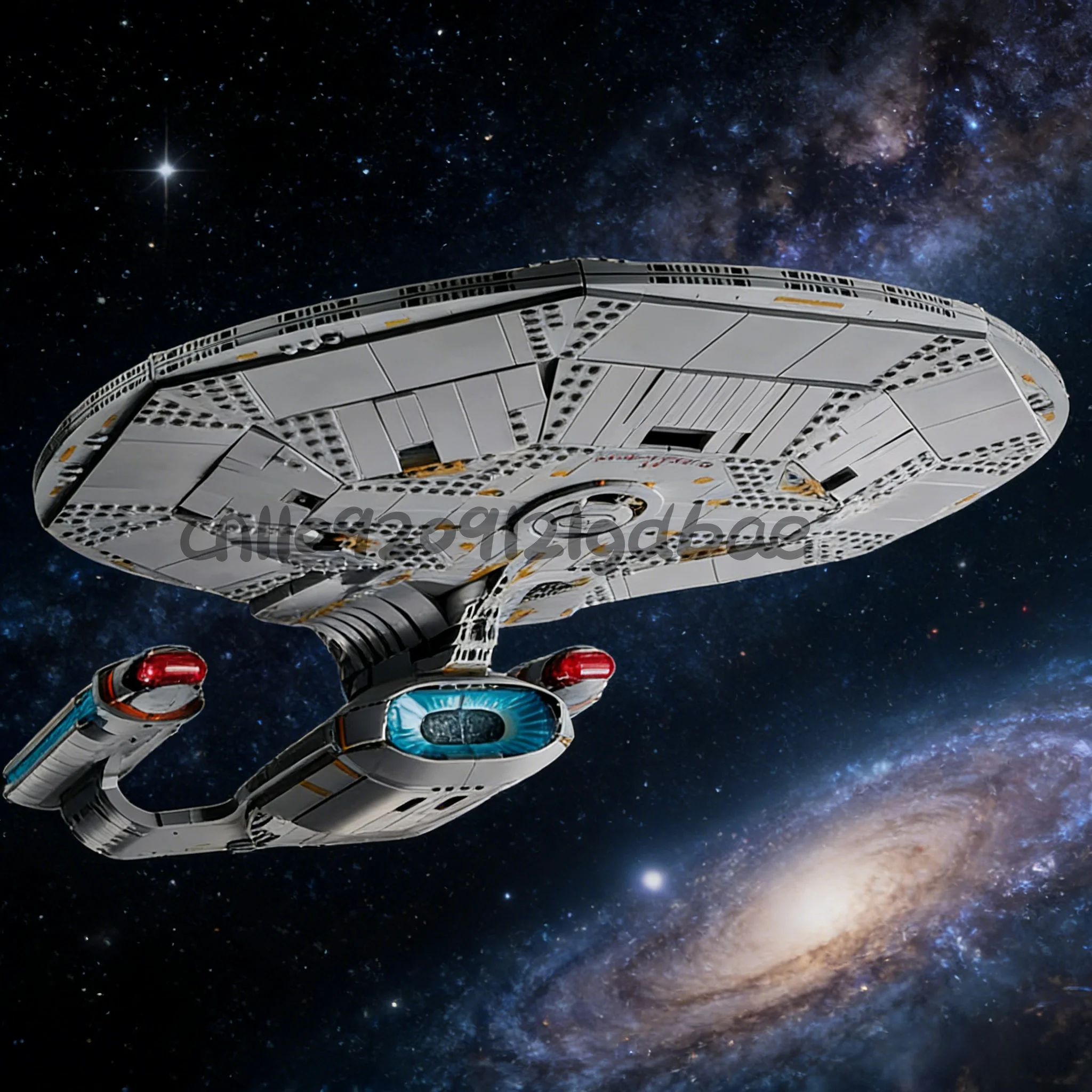 3600PCS brandneue Enterprise Space Trek Film Raumschiff Exploration Raumschiff Modell Baustein Geschenk Image