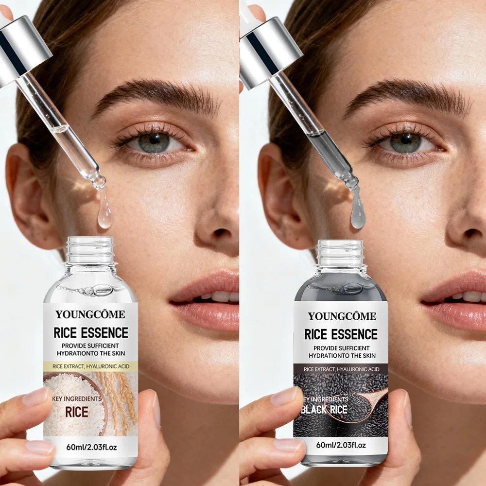Rice Ampoule Duo – Sanftes Peeling- und Tiefenfeuchtigkeitsserum für strahlende Haut – geeignet für alle Hauttypen 40/60 ml Image