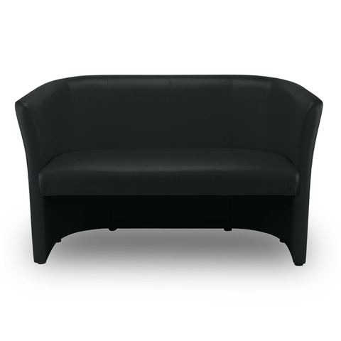 Nowy Styl Clubsessel 2er, Leder, schwarz Image