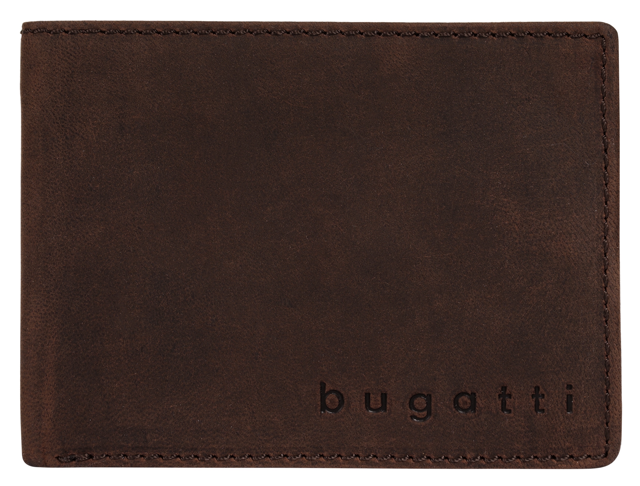 Geldbörse BUGATTI "LUCA", Herren, braun, Leder, unifarben, Kleinlederwaren, echt Leder Image