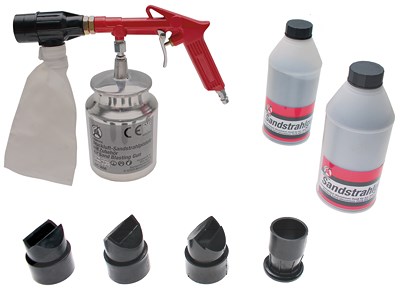 Bgs Do It Yourself Druckluft-Sandstrahlpistole inkl. Zubehör [Hersteller-Nr. 3650] Image