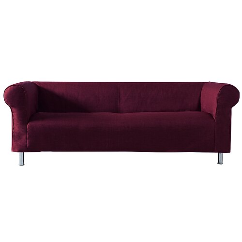 Viskafors Sofabezug, einfarbig, gesteppt, Polyester, Überzug für 1/2/3-Sitzer-Sofas, Schutz für Wohnzimmer Image