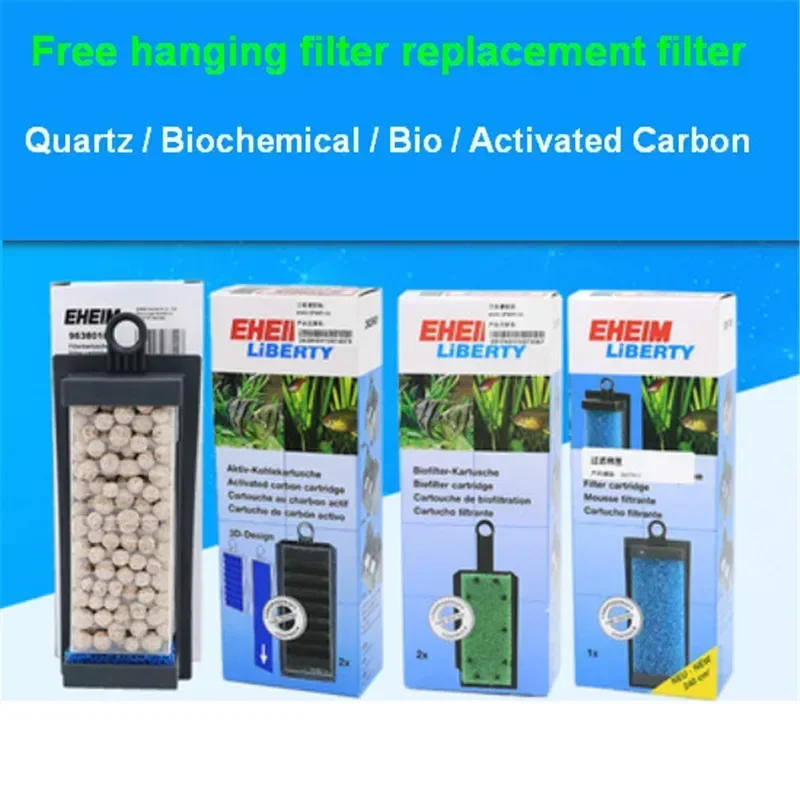 Deutscher EHEIM frei hängender Wasserfallfilter Ersatz Baumwollblech Filterkern Filter Baumwolle biochemische Baumwolle Image