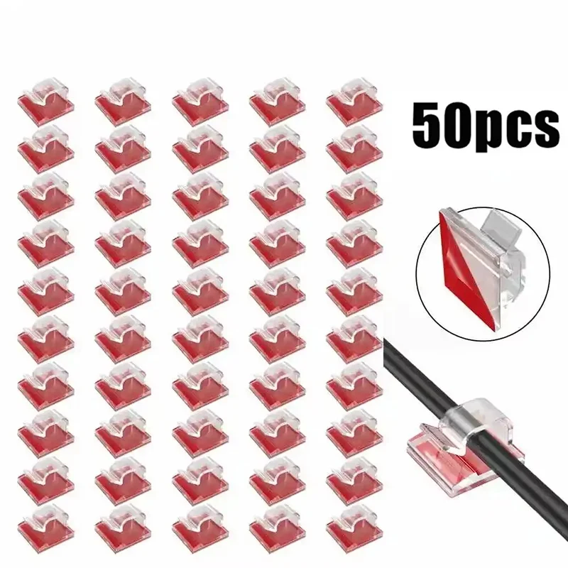 USB Kabel Organizer Clip Draht Wickler Halter Kabel Protector USB Kabel Management Klebe Haken Schreibtisch Klemme Für Kopfhörer Maus Linie Image