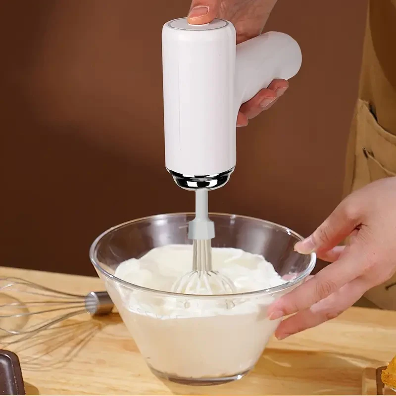 1 Tragbarer Elektromixer und Mixer – USB-Aufladung, kabellos, tragbar, leicht, einfach zu bedienen Image