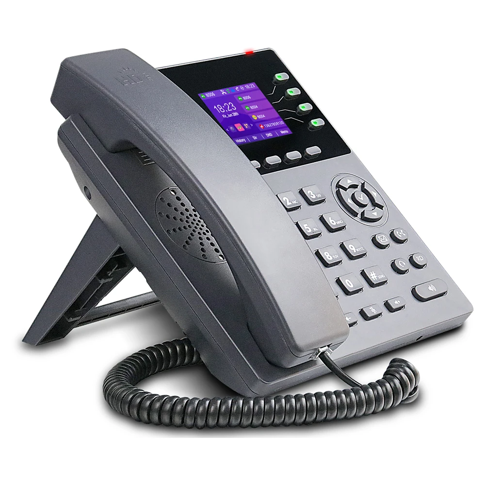 IP-Telefon/IP-Telefon/VoIP-SIP-Telefone T790PWN unterstützt 4 SIP-Leitungen und WIFI für IP-PBX-Anwendungen