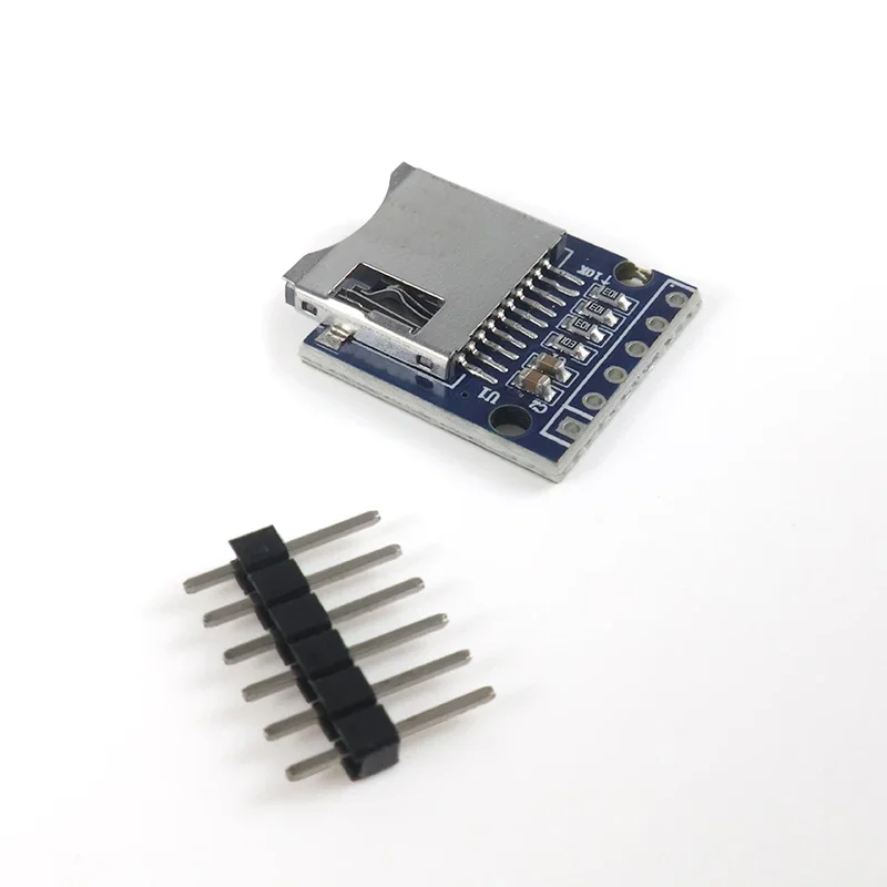 Micro SD-Kartenmodul SPI 3,3 V TF-Leser für Arduino ESP32 STM32 | Header NICHT gelötet (DIY-Datenspeicherungslösung) Image