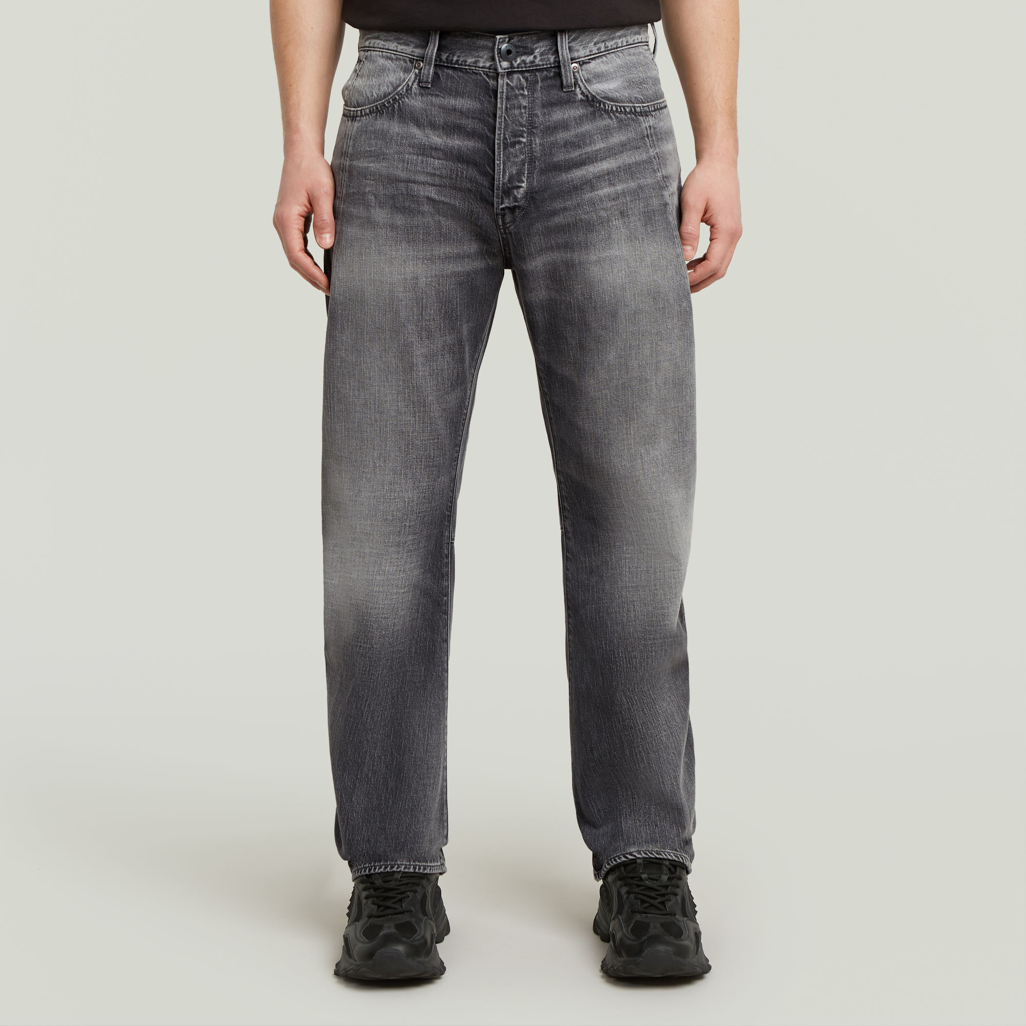 5-Pocket-Jeans G-STAR "Contor 3D Regular", Herren, Gr. 31, Länge 34, grau (faded scoria grau), Denim/Jeans, Obermaterial: 100% Baumwolle, straight fit normal, Jeans 5-Pocket-Jeans, Straight Fit, Baumwoll-Denim