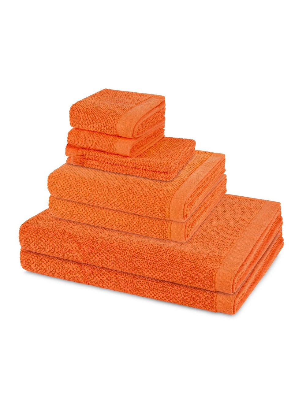 Möve Handtuchset 8-teilig Damen orange, ONE SIZE Image