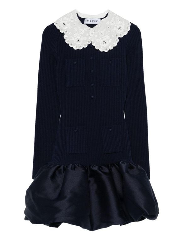 Mini Dress - Blue - Self-Portrait Dresses