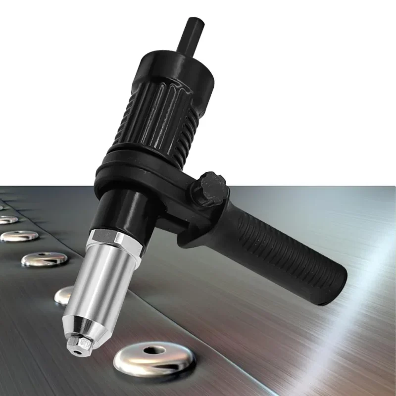 Elektrische Nietpistole Adapter 2,4mm-4,8mm Nietmutter Pistole Bohrer Düse Akku-Umwandlung Stecker Elektrowerkzeuge Image