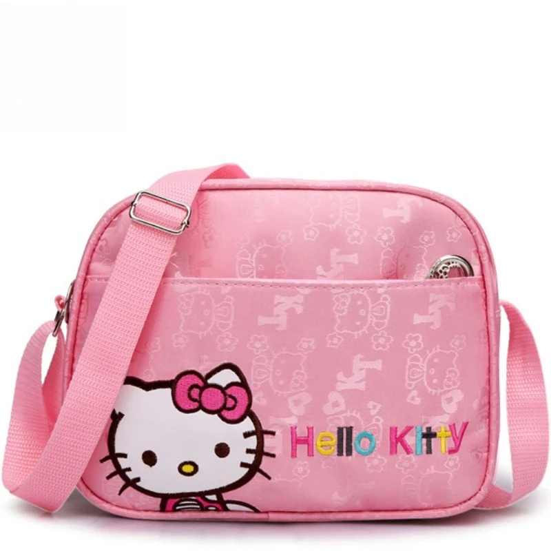 Mädchen Umhängetasche Exquisite Rosa Katze Kawaii Cartoon Kleine Tasche Niedliche Einzelne Schulter Rucksack Student Cartoon Geschenk Weihnachten Kinder