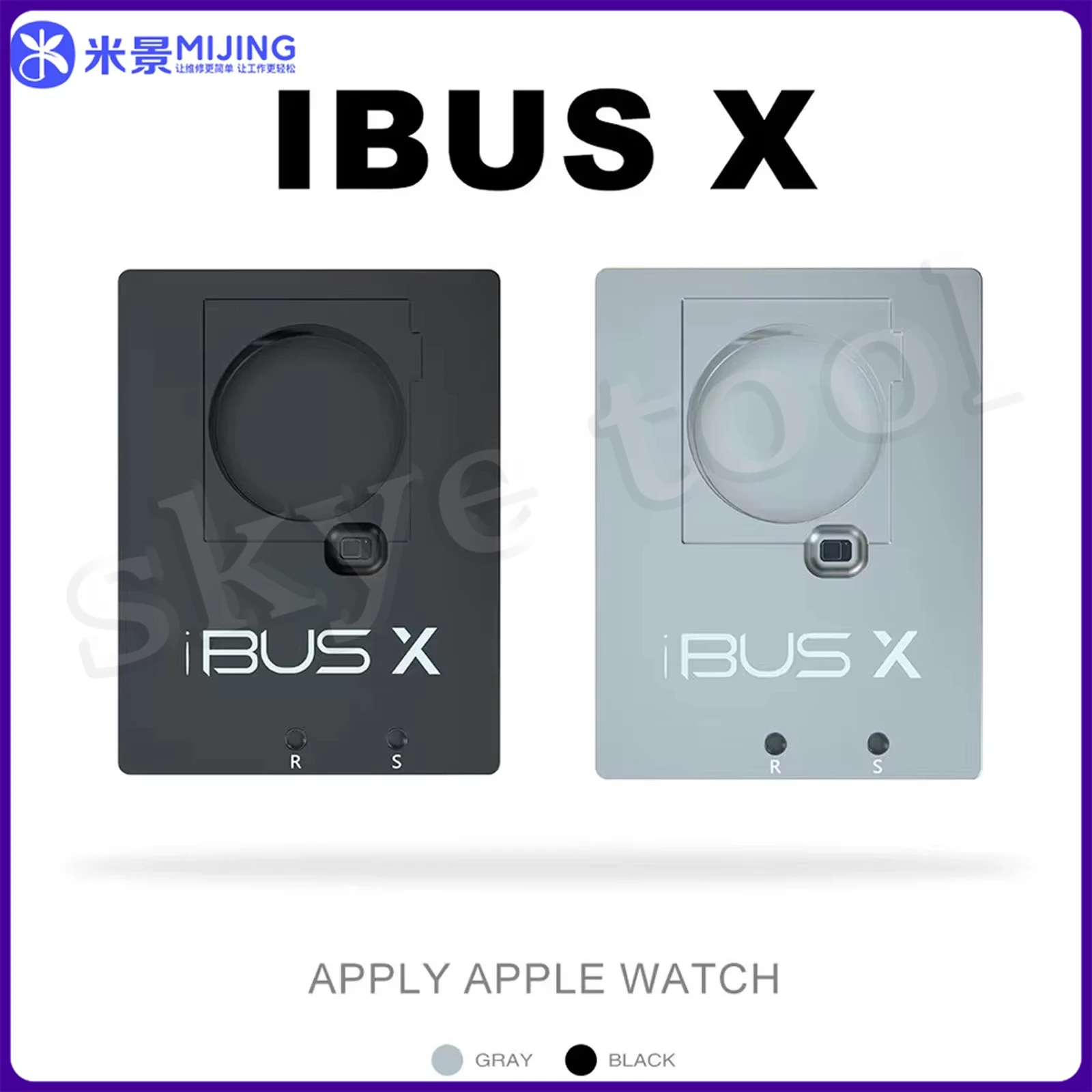 MIJING IBUS X AWRT-Adapter, Wiederherstellung für Apple Watch S7 S8 S9 ULTRAAND ULTRA 2, Wiederherstellung der IWatch Enter DFU-Testständer-Reparaturwerkzeuge Image