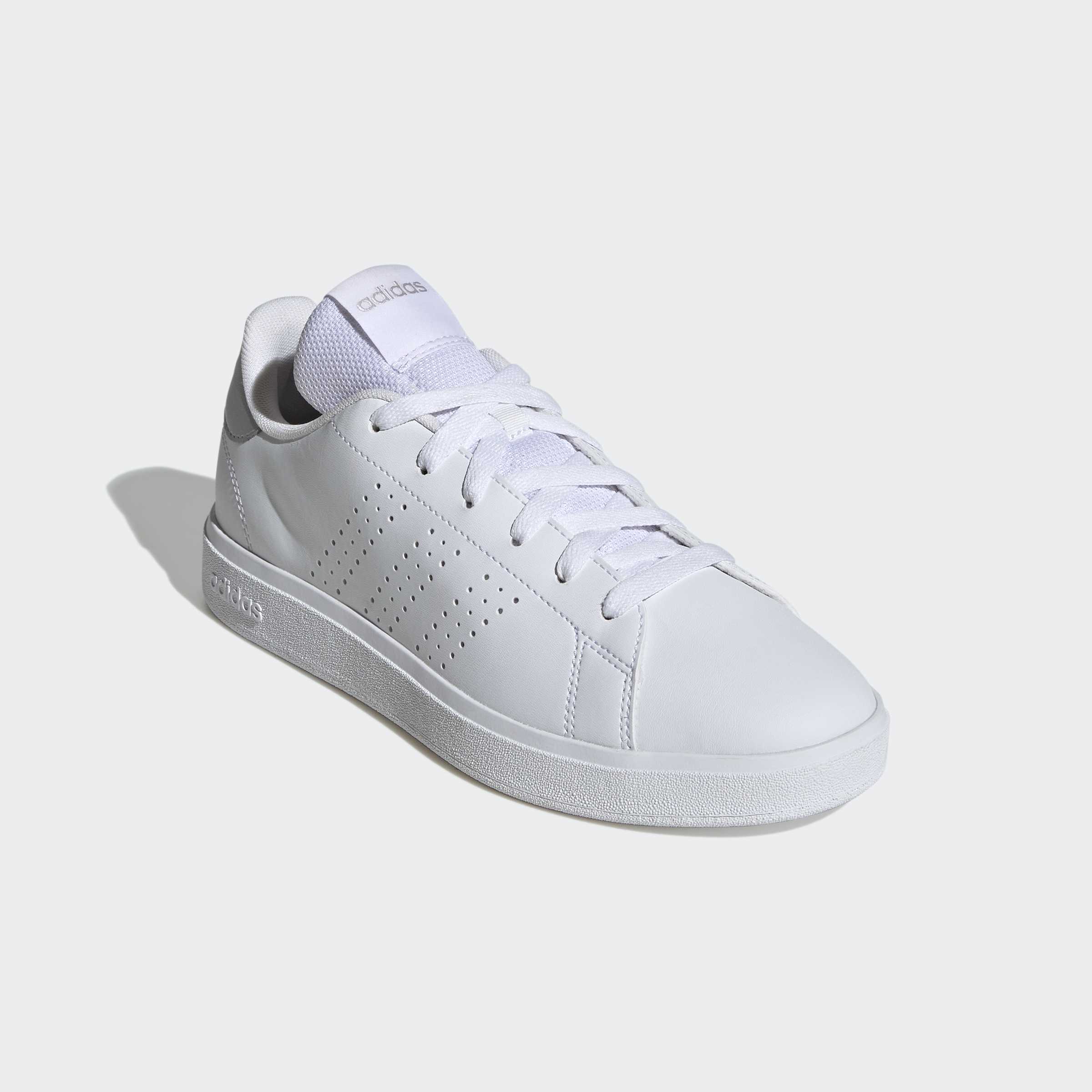 Sneaker ADIDAS SPORTSWEAR, Damen, Gr. 36, ftwwht, ftwwht, silvmt, Synthetik, Textil, Schuhe Sneaker, inspiriert vom Design des adidas stan smith