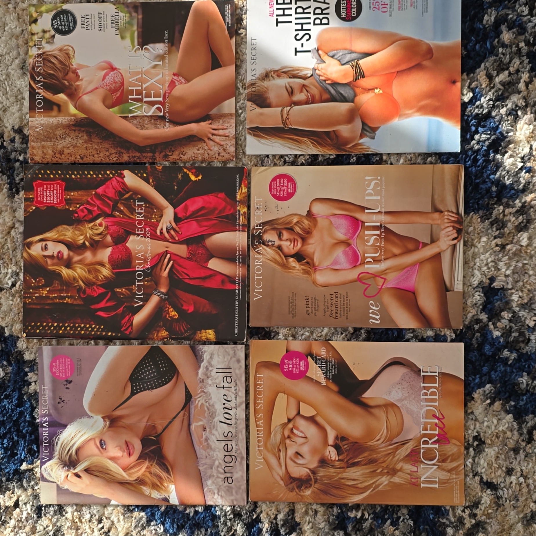Victoria's Secret Other | Lot Of 6 Victoria's Secret Catalogs Rare Candice Swanepoel, Doutzen Kroes!!!!! | Color: Pink/Red | Size: Os