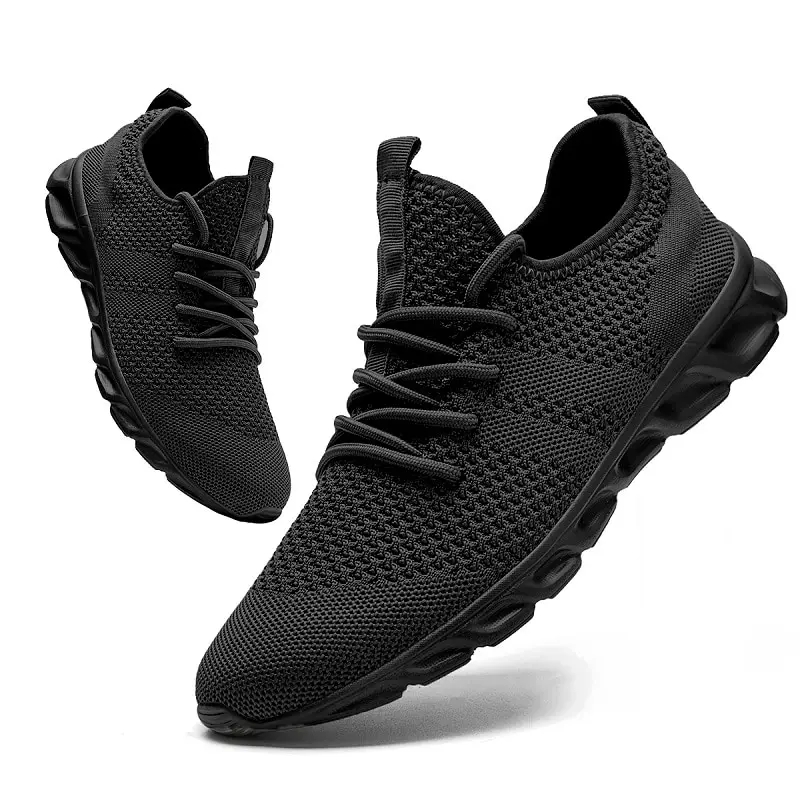 Männer Casual Sport Schuhe Leichte Turnschuhe Weiß Outdoor Atmungsaktive Mesh Schwarz Laufschuhe Athletische Jogging Tennis Schuhe