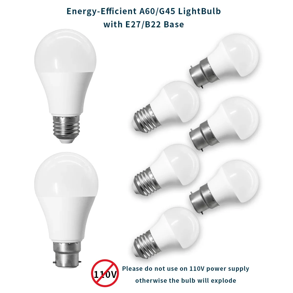 10PCS Led-lampe Lampen AC DC 12V 24V 36V 48V LED Licht E27 B22 3W 5W 10W Bombilla Led-Glühbirnen Niederdruck Lampe Für Schiff