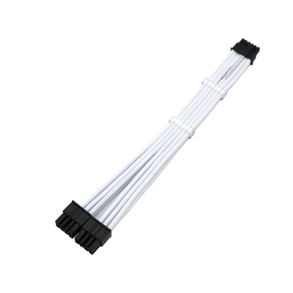 Angitu Premium 12VHPWR Netzteil Stromkabel 12+4/16Pin auf 2x8Pin CPU/ATX/EPS Stecker Netzteilkabel für Corsair Netzteil 16awg Image